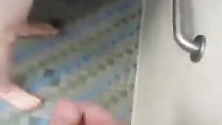 Stranger Blowjob in the Men's Locker Room Shower