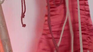 Mistress Dolores Extreme CBT Humiliation BDSM Punishment Ties Up And Suspends Her Pet