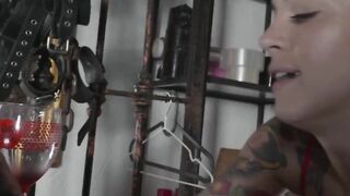 Mistress Dolores Extreme CBT Humiliation BDSM Punishment Ties Up And Suspends Her Pet