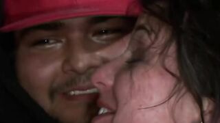 Mia Gold Extreme Public Bar Gangbang
