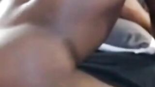 Black Stripper Gets Ass Eaten by a White Guy Before Hardcore Fuck