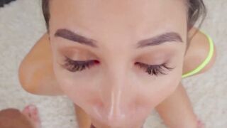 Gianna Dior loves the feel of hard dick sinking deep down her throat