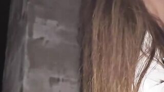 Sexy milf ass fucking porks with very first rendezvous in the rain on the street.
