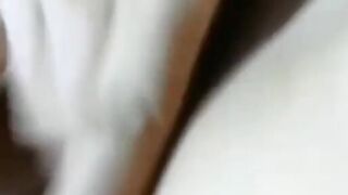 Sexy Latina Shows Off Her Hair on Webcam