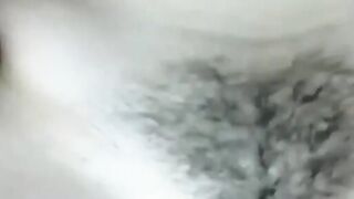 Sexy Latina Shows Off Her Hair on Webcam