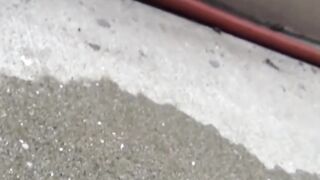 Voyeur secretly films Japanese girls with hairy twats pissing outdoors