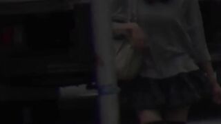 Voyeur secretly films Japanese girls with hairy twats pissing outdoors