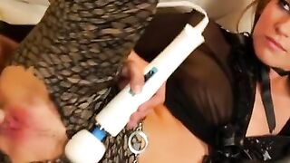 Panties ripped and pussy toyed