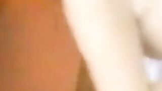 Asian Amateur With Big Tits & Nipples Lactates Milk Rain
