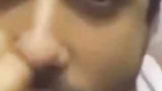 Indian Amateur Sucks a Big Black Cock 2