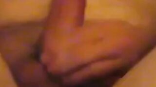 Mature Bear and His Young Neighbor Jerk Off Together