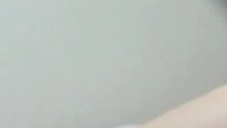 Hidden cam spies stunning babe poking her pussy deep