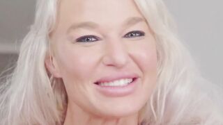 MILF London River breaks her tight throat to please my swollen dick
