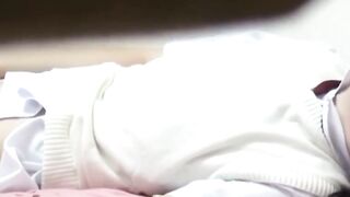 Horny Japanese lady loves finger fucking tasty twat