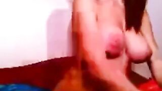 Big-Titted Amateur's Webcam Show 3