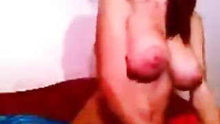 Big-Titted Amateur's Webcam Show 3