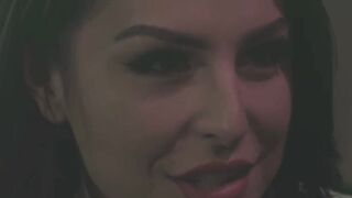 Tgirl stepsister anal banged in the club