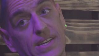 Tgirl stepsister anal banged in the club