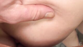 My cock landed inside MILF Melany Lunas pussy after she plays herself