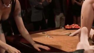 BDSM Orgy Groping Feet Torment