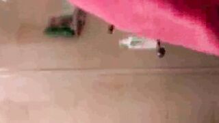 Spying on Stepmom showering and masturbating