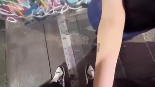 Horny mummy shopping, I gotta tear up her all over - fantastic gonzo porn!