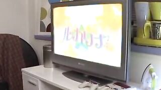 Strong Asian cosplay blowjob