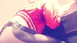 Harley Quinn Crossdresser Gives Raunchy Rimjob
