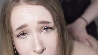 Pretty teen rough-fucked to bellowing climaxes - extreme porn!