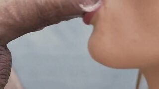 ASMR Close-Up Blowjob - Teen Loves Cum in Mouth 3