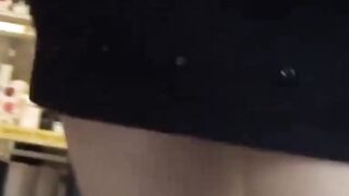 Voyeur trains cam on Japanese lads in tiny short skirts
