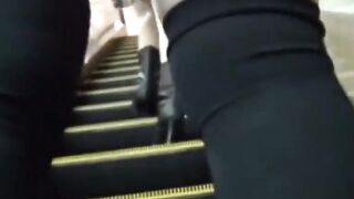 Voyeur trains cam on Japanese lads in tiny short skirts