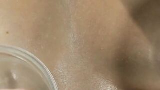 Blonde Tits Sucked and Machine Fucked
