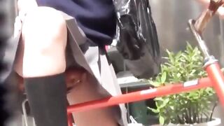 Witness white panties peek through the hidden changing cam