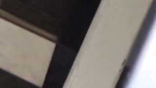 Voyeur sets a cam under toilet to see various pissing pussies