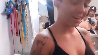 Spicy Halloween deep throat session with fledgling nymph in Point of view porno -