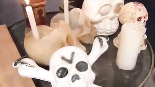 Spicy Halloween deep throat session with fledgling nymph in Point of view porno -