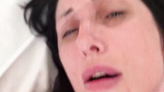 Real duo has homemade sex - huge pop-shot and facial!
