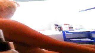 Spying my naked curvy stepmom in the bathroom