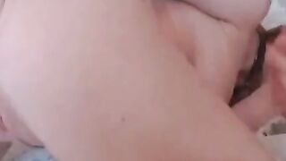 Busty Amateur Toys and Fingers Her Pussy on Webcam