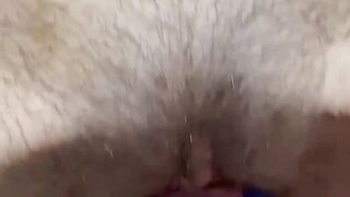 Homemade video of skinny Becky quickie creampie