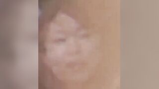 Voyeur cam catches Asian hottie pissing beside a car