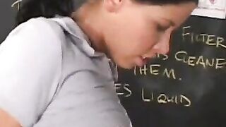 Innocent girl's ass banged
