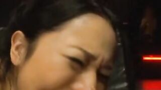 Fucked hard in fromt of people