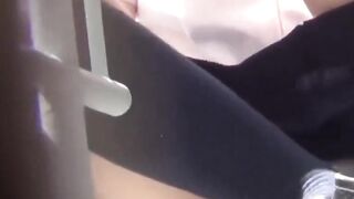 My short skirt and white undies star in hidden footage