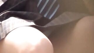 My short skirt and white undies star in hidden footage