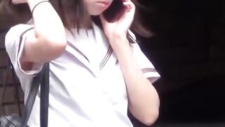 My short skirt and white undies star in hidden footage