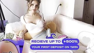 Hottest XXX, pound those holes! Amazing bare chick, well-prepped for porno!