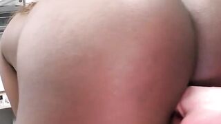 Officers dilf dick for sexy ebony teen thief pussy