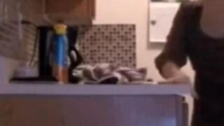 masturbating with my stepson is watching me